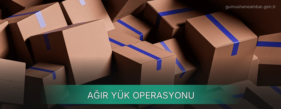 Gümüşhane Ağır Yük Ambar Firmaları